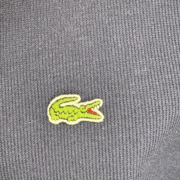 LACOSTE DRESSY SHORT SLEEVE SHIRT SIZE LARGE. - Picture 3 of 4